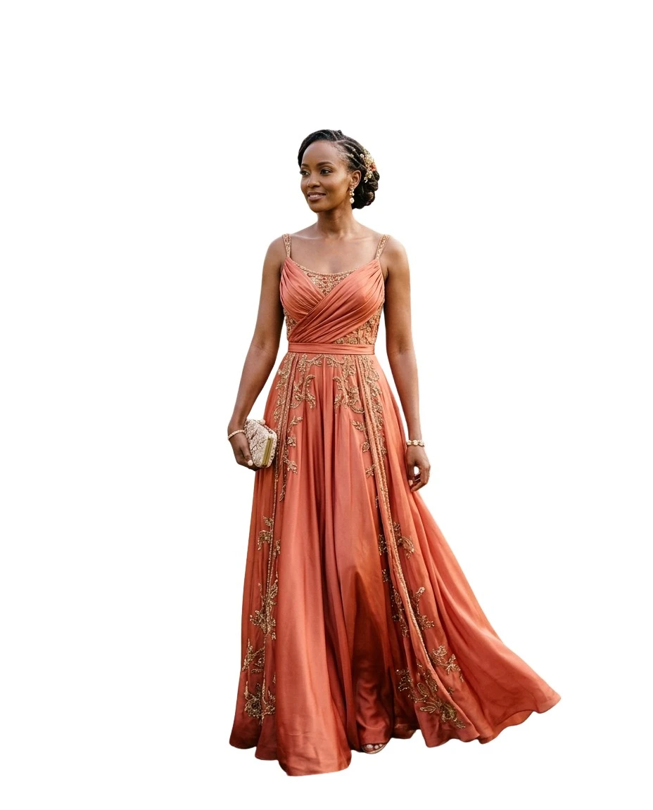Gemma Deeks Style Guide: Elegant Chic wedding guest dress in Kenya Summer 2026