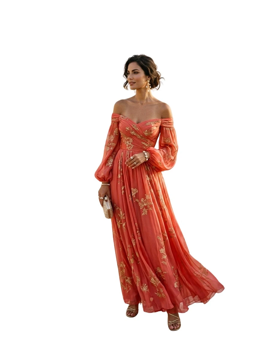 Gemma Deeks Style Guide: Elegant Chic wedding guest dress in La Romana Summer 2026