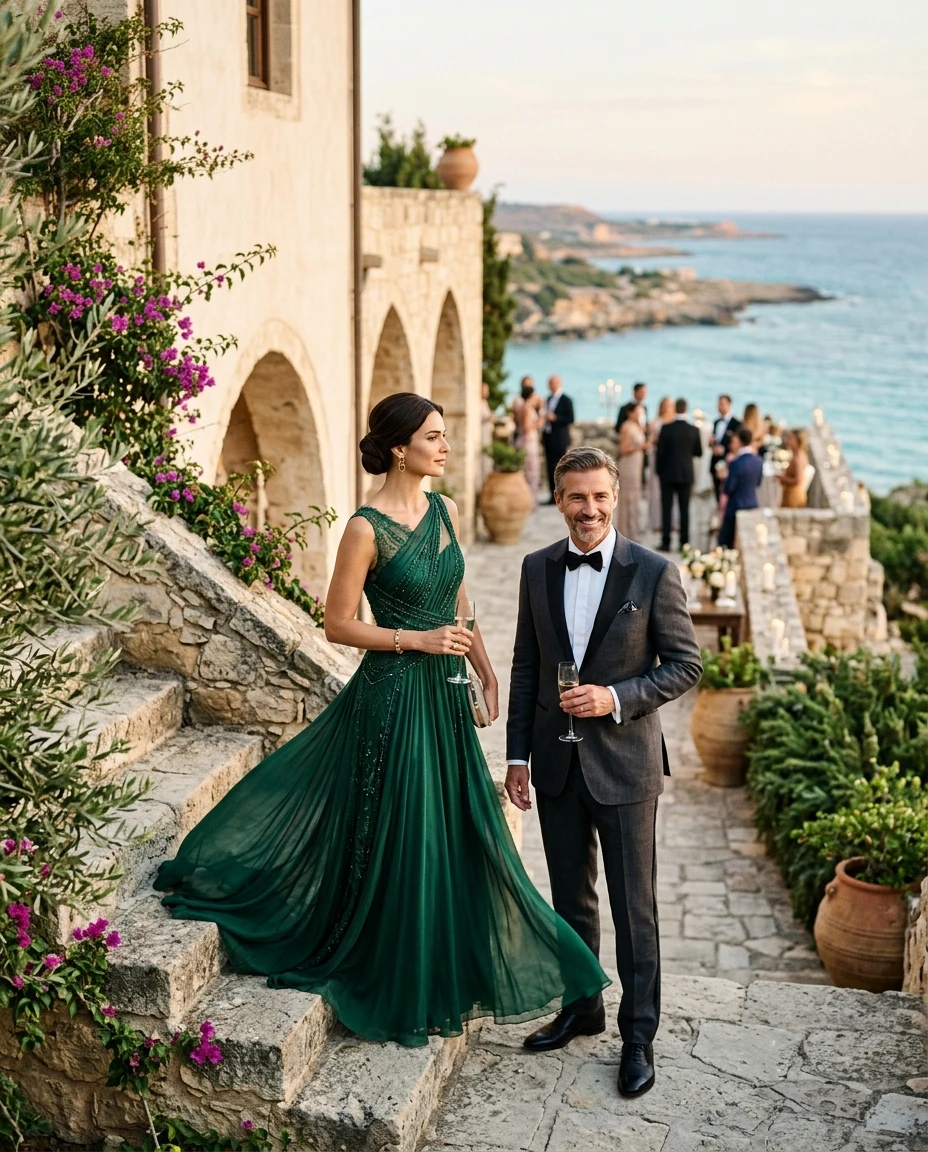 Gemma Deeks Style Guide: Formal attire Anniversary in Cyprus Summer 2026
