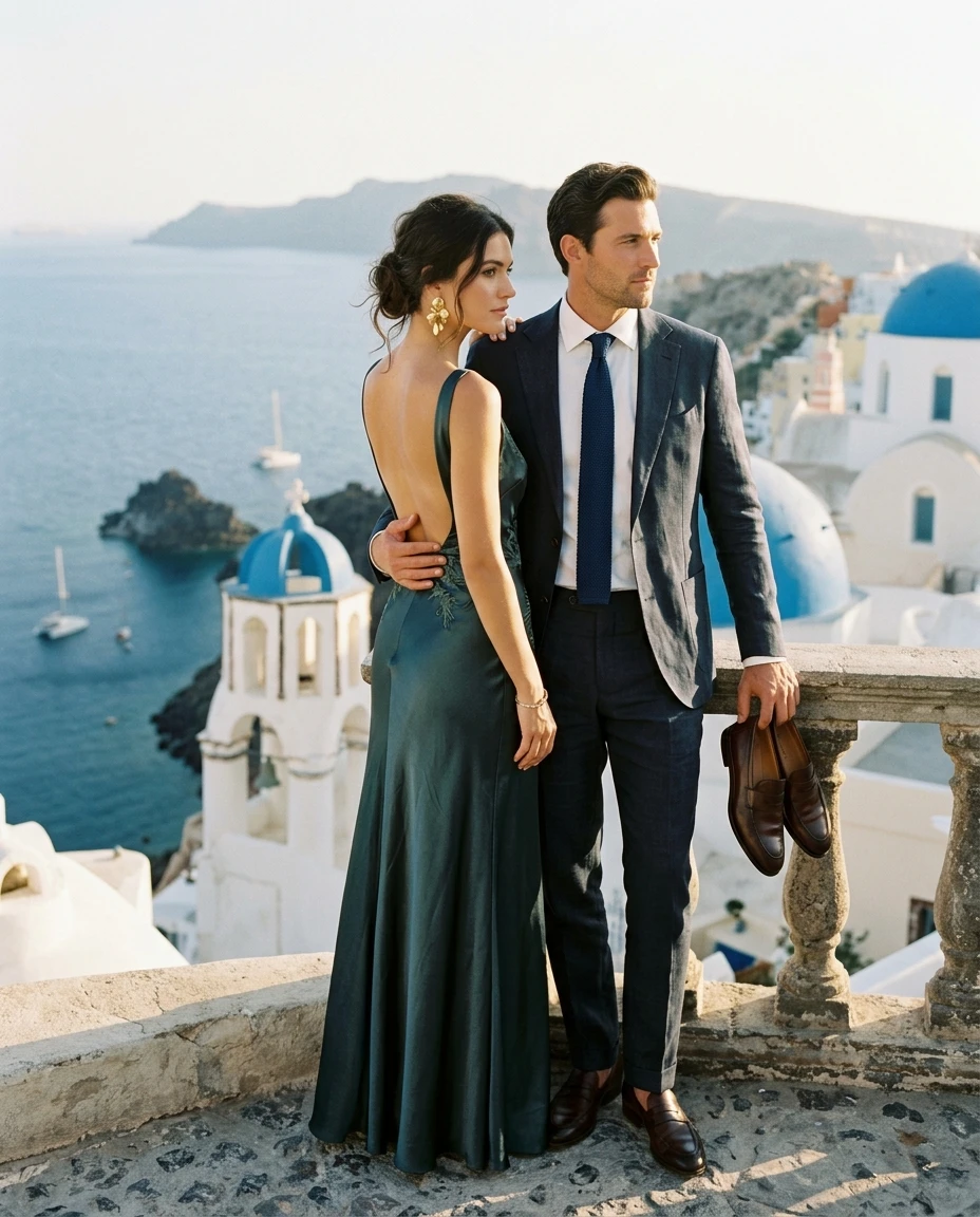 Gemma Deeks Style Guide: Formal attire Anniversary in Greece Summer 2026