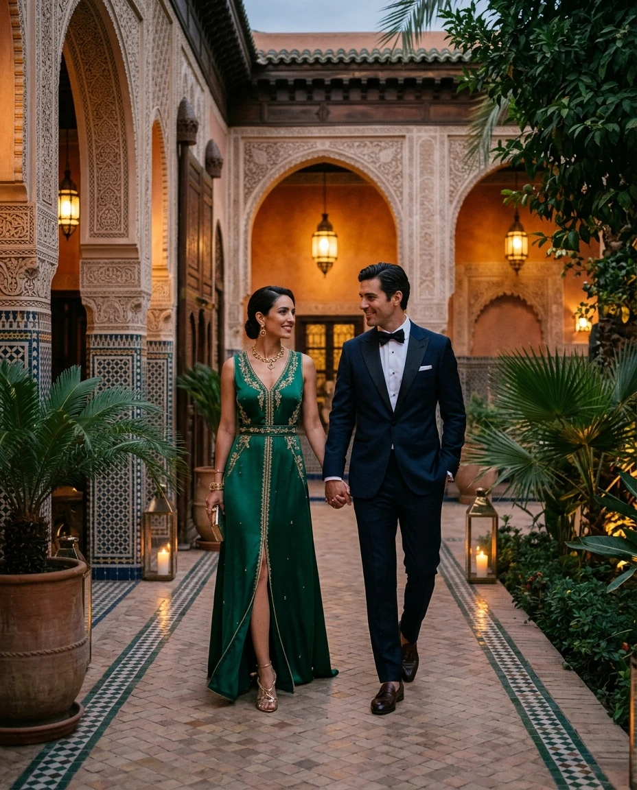Gemma Deeks Style Guide: Formal attire Anniversary in Marrakech Summer 2026