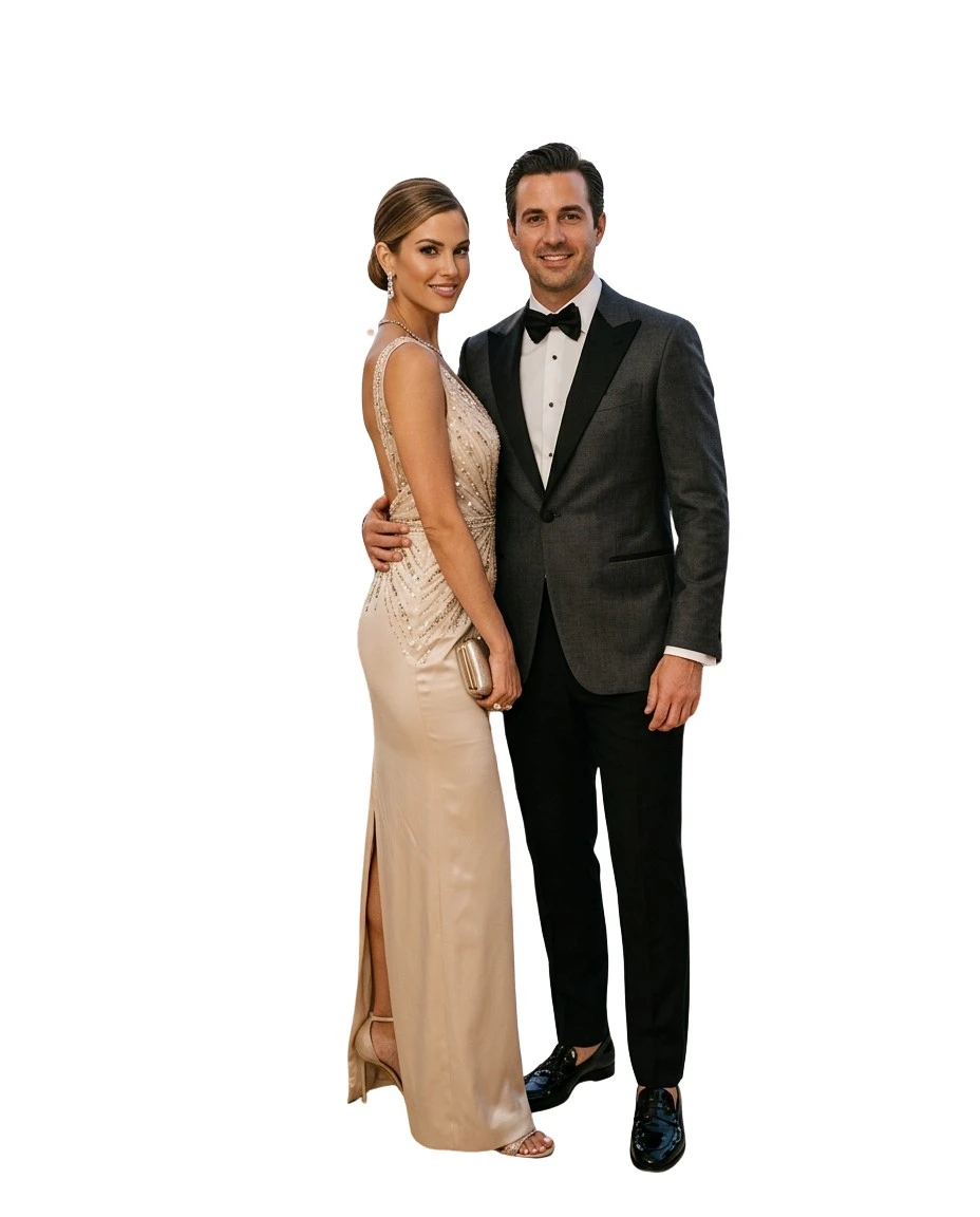 Gemma Deeks Style Guide: Formal attire Anniversary in Miami Summer 2026
