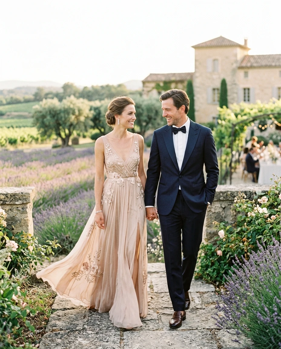 Gemma Deeks Style Guide: Formal attire Anniversary in Provence France Summer 2026
