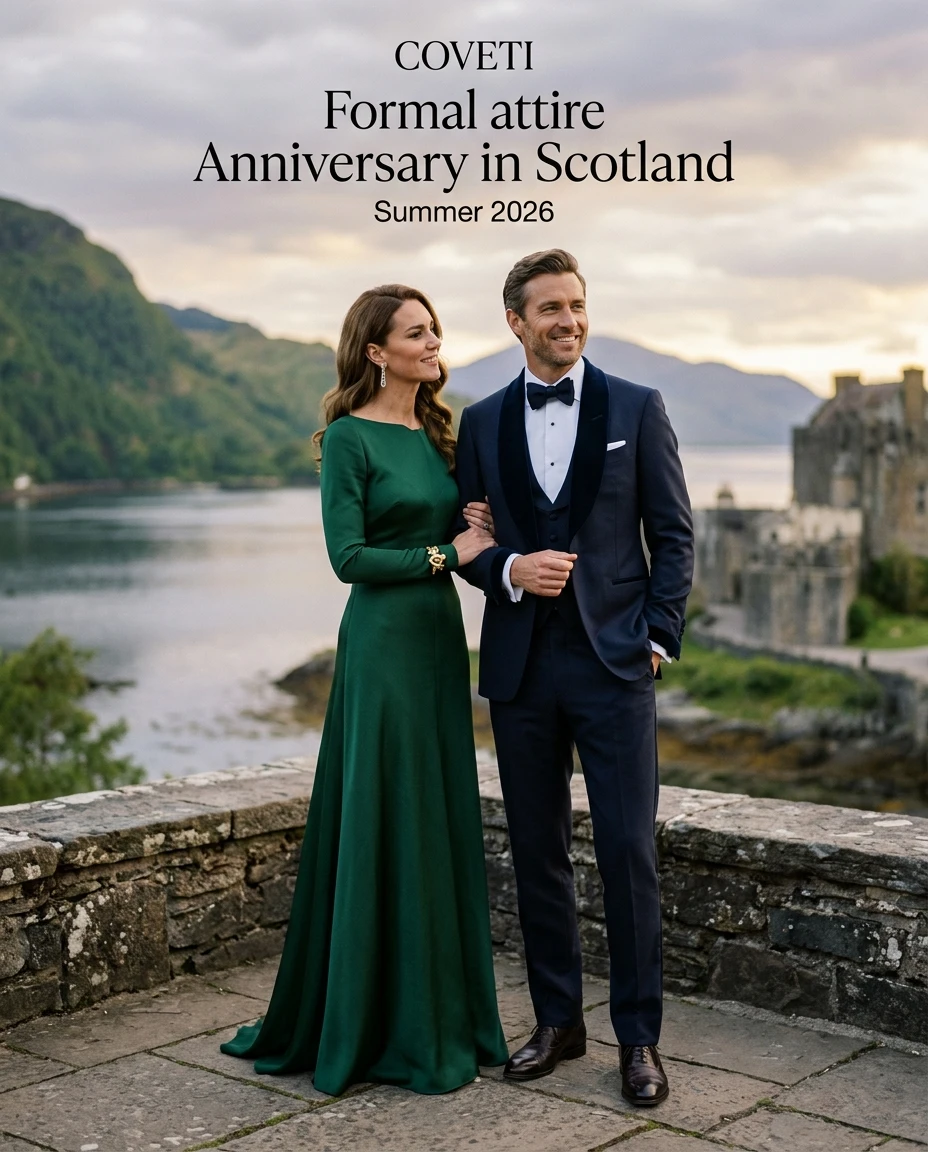 Gemma Deeks Style Guide: Formal attire Anniversary in Scotland Summer 2026