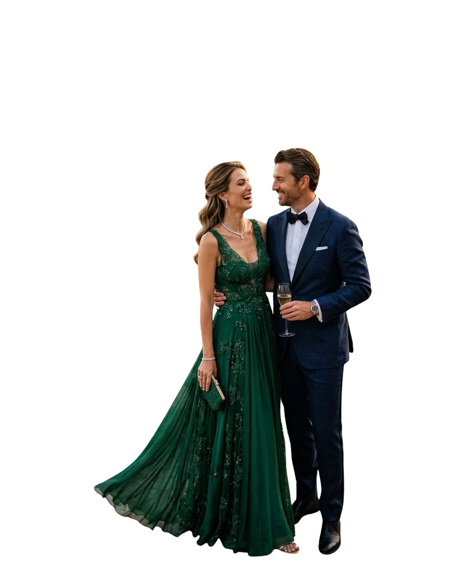 Gemma Deeks Style Guide: Formal attire Anniversary in Sicily Summer 2026