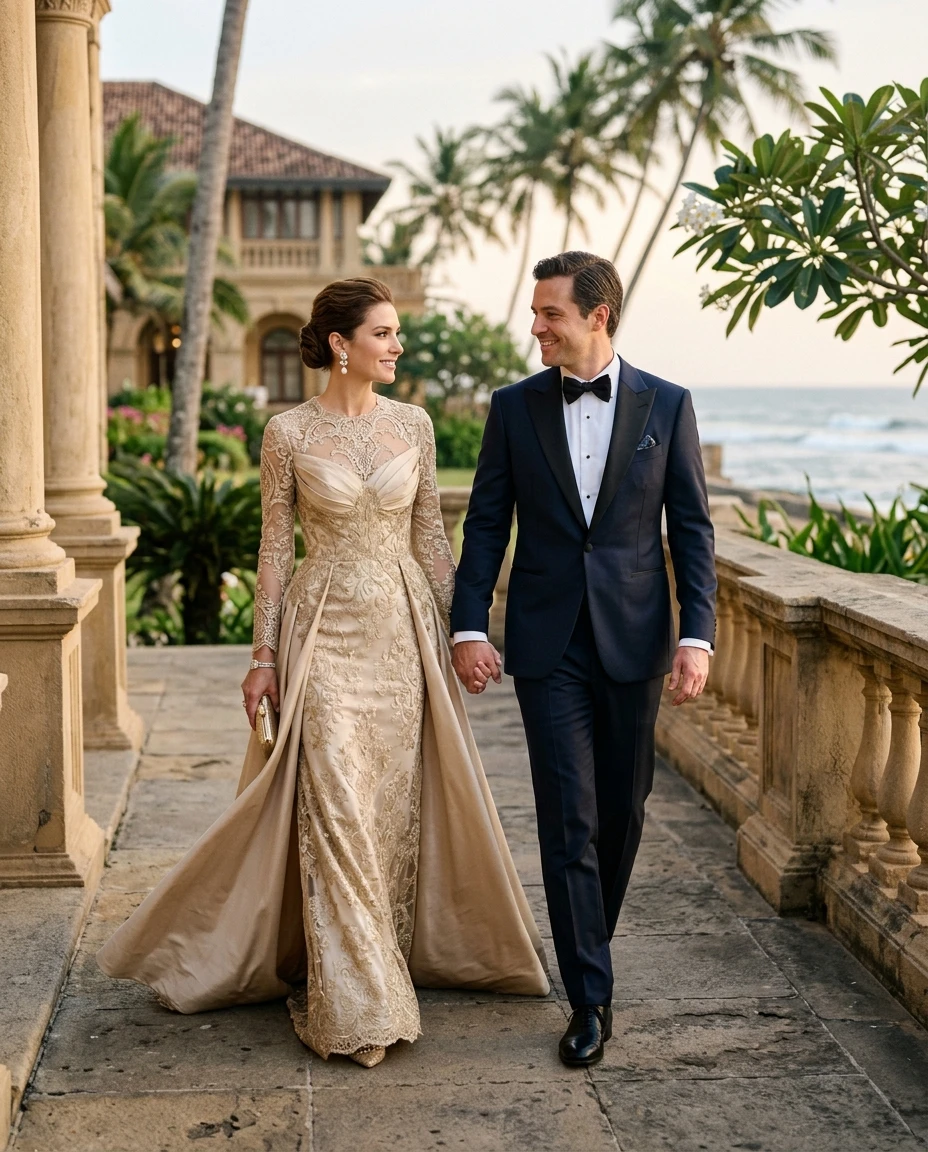 Gemma Deeks Style Guide: Formal attire Anniversary in Sri Lanka Summer 2026