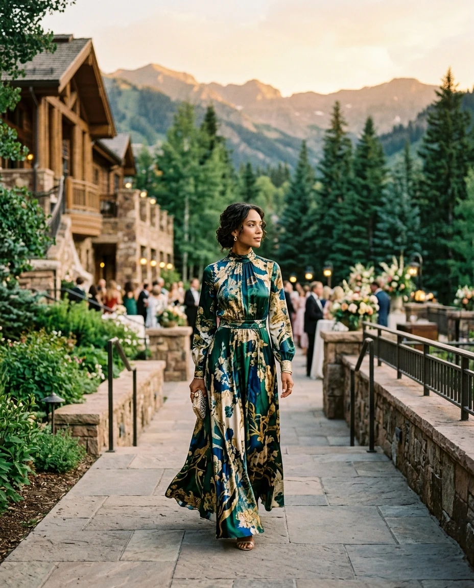 Gemma Deeks Style Guide: Formal attire Birthday in Aspen Summer 2026