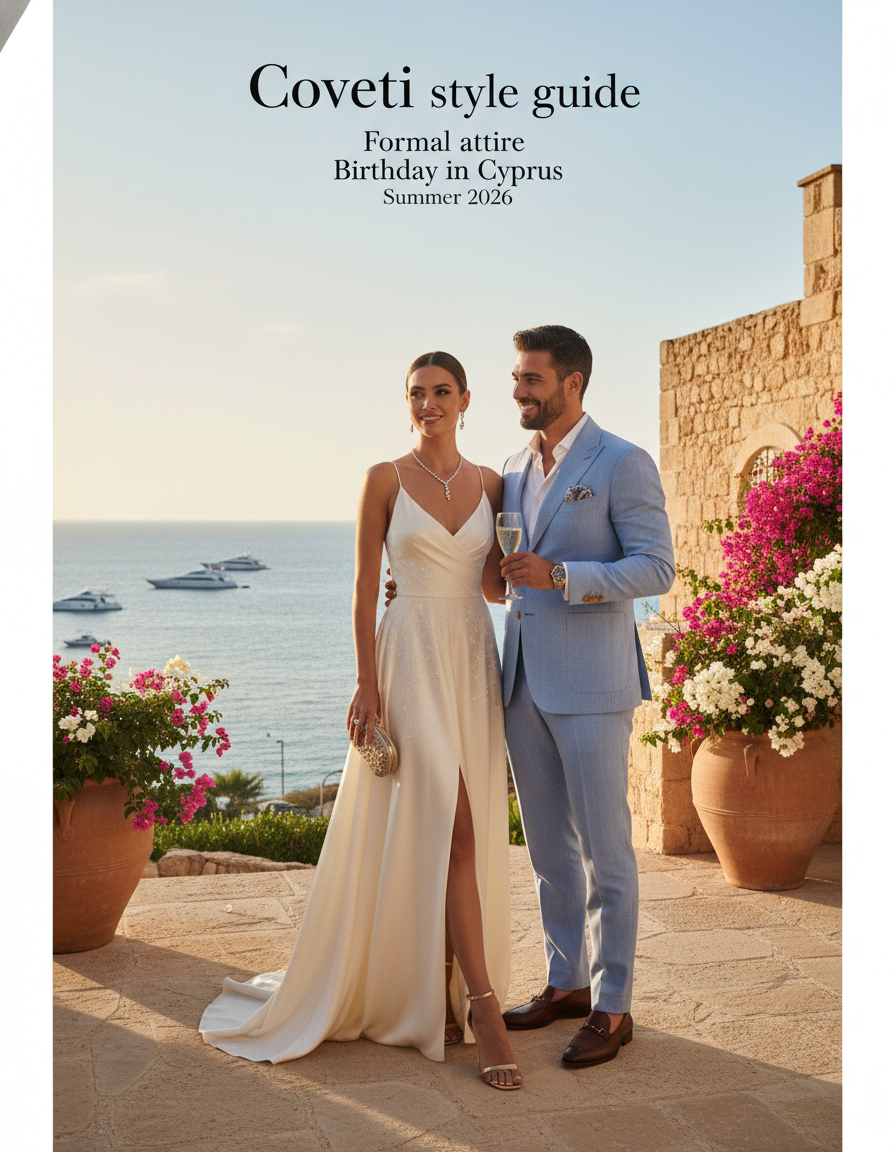 Gemma Deeks Style Guide: Formal attire Birthday in Cyprus Summer 2026