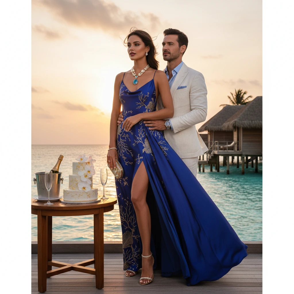 Gemma Deeks Style Guide: Formal attire Birthday in Maldives Summer 2026
