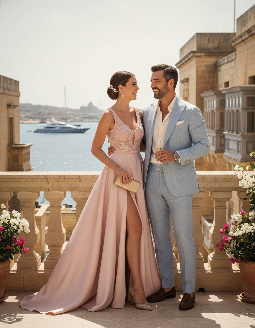 Gemma Deeks Style Guide: Formal attire Birthday in Malta Summer 2026