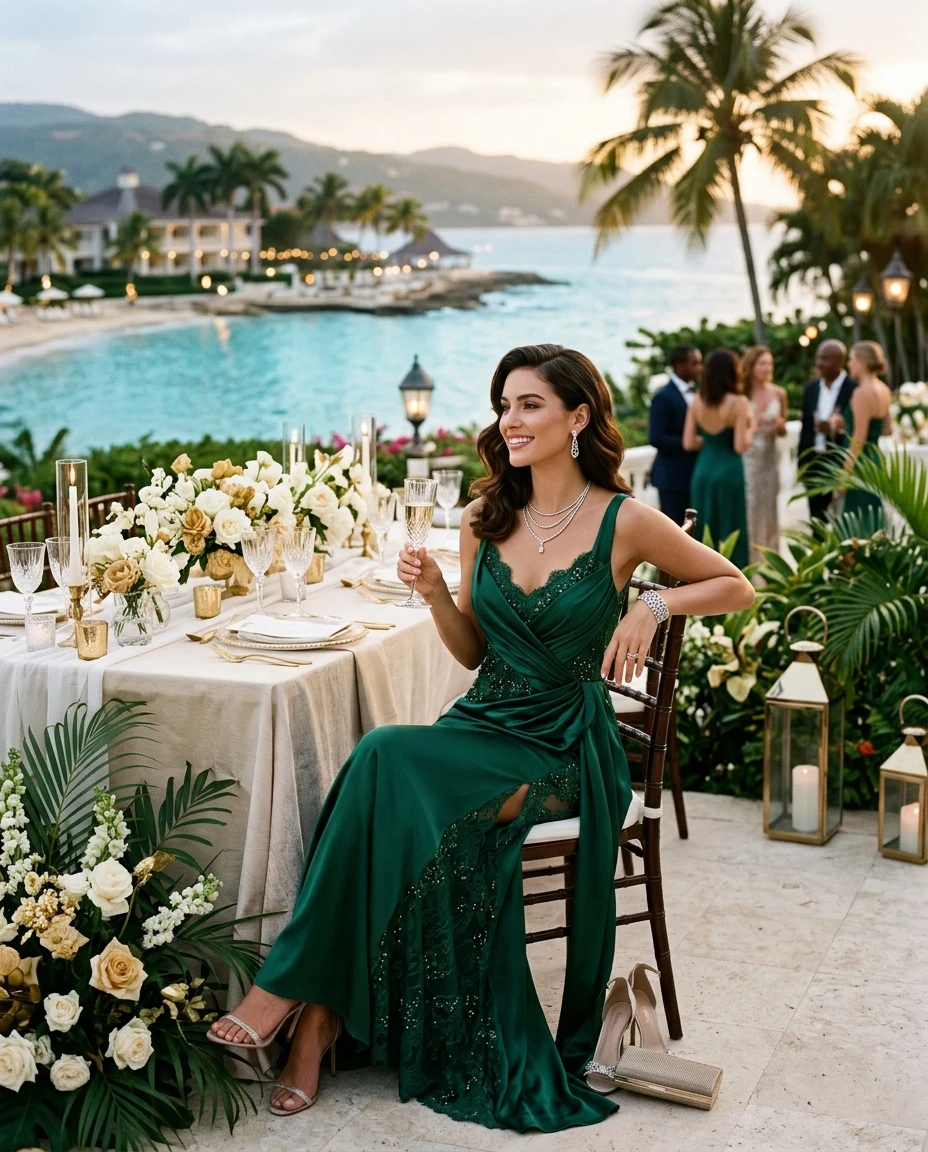 Gemma Deeks Style Guide: Formal attire Birthday in Montego Bay Summer 2026