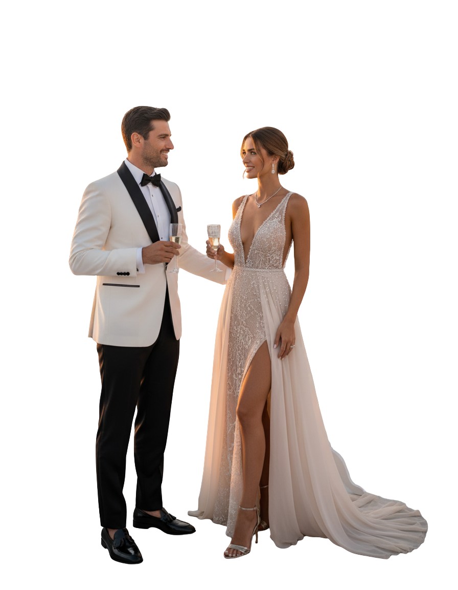 Gemma Deeks Style Guide: Formal attire Birthday in Santorini Summer 2026