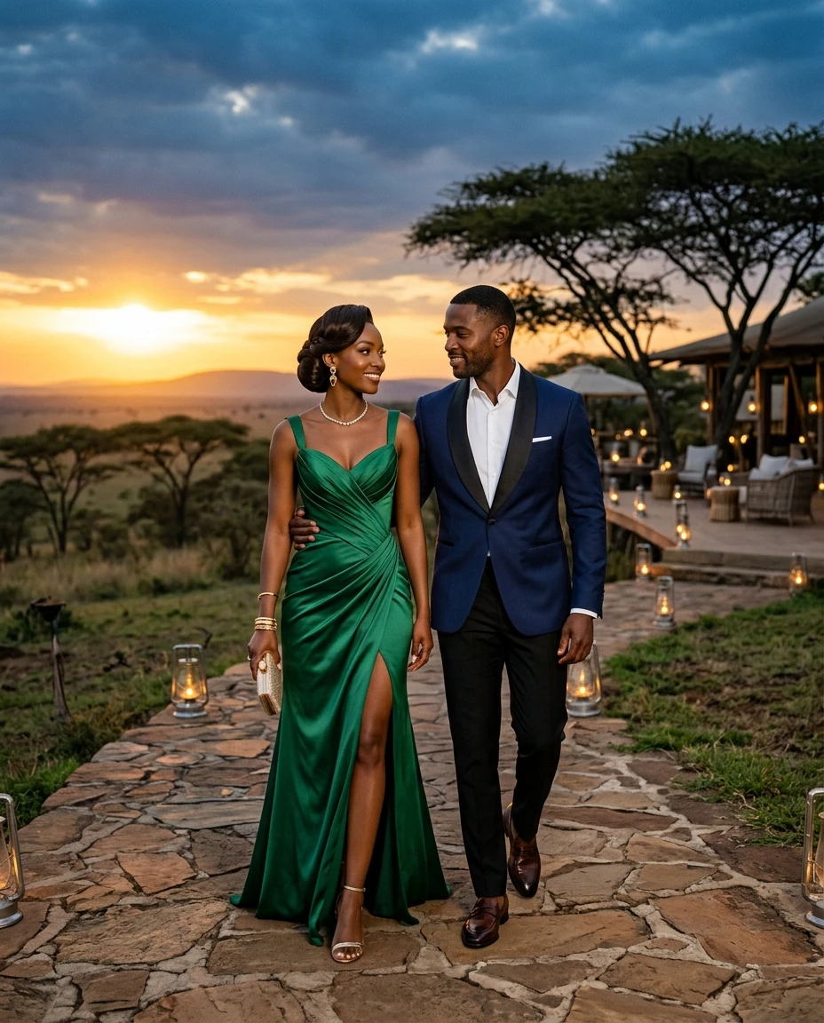 Gemma Deeks Style Guide: Formal attire Date night in Kenya Summer 2026