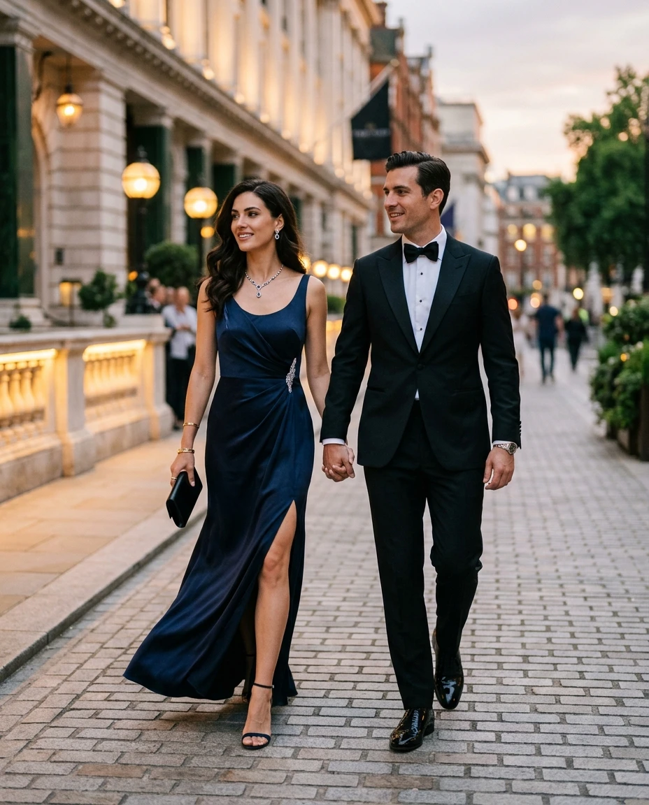 Gemma Deeks Style Guide: Formal attire Date night in London Summer 2026