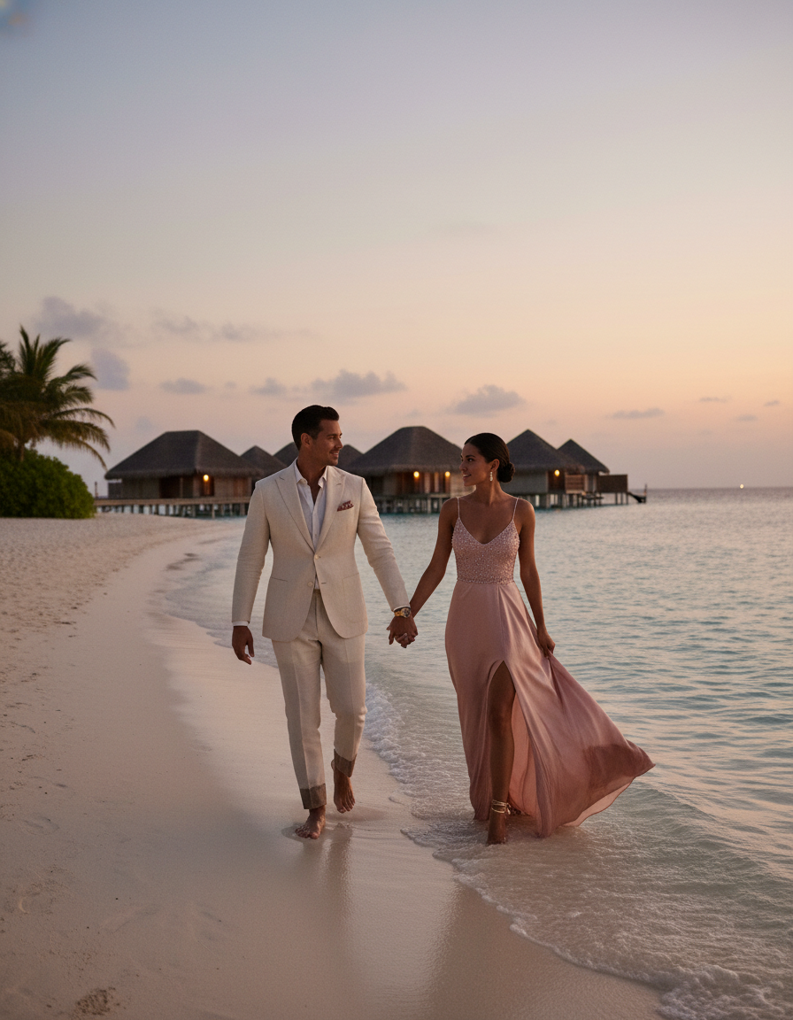 Gemma Deeks Style Guide: Formal attire Date night in Maldives Summer 2026