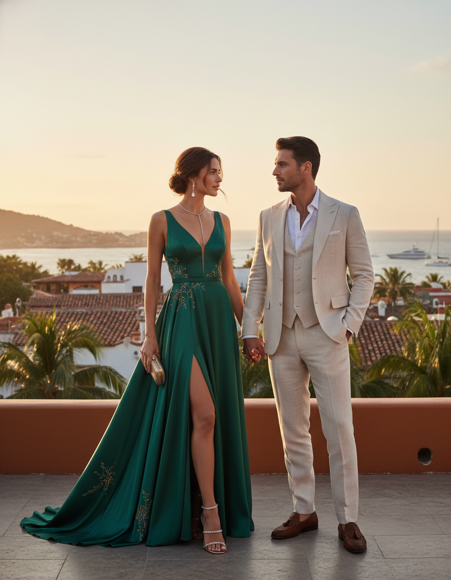 Gemma Deeks Style Guide: Formal attire Date night in Mexico Summer 2026