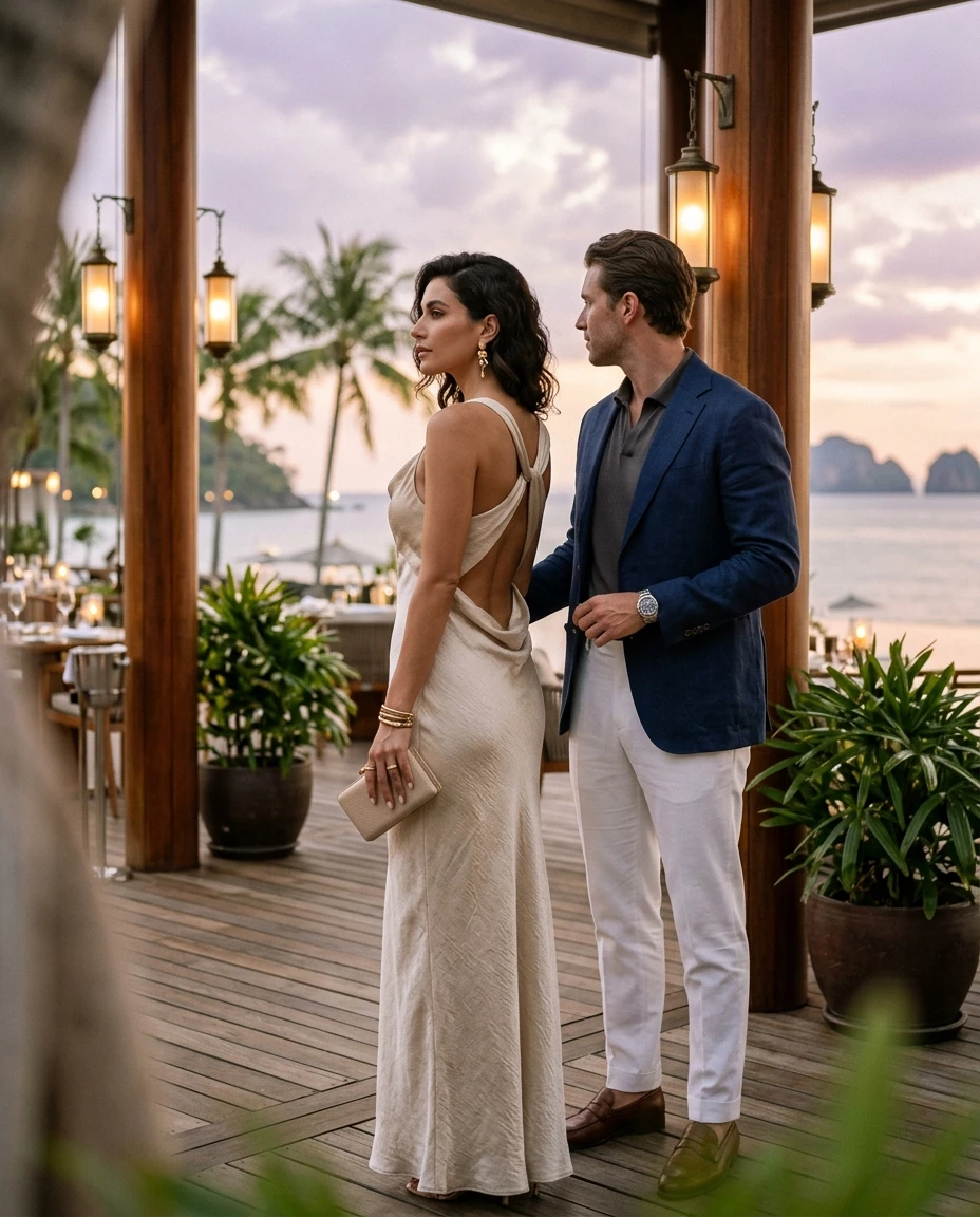 Gemma Deeks Style Guide: Formal attire Date night in Phuket Summer 2026