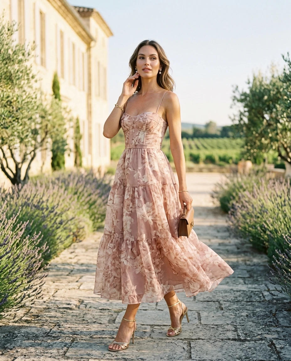 Gemma Deeks Style Guide: Formal attire Designer Summer Dresses in France Summer 2026