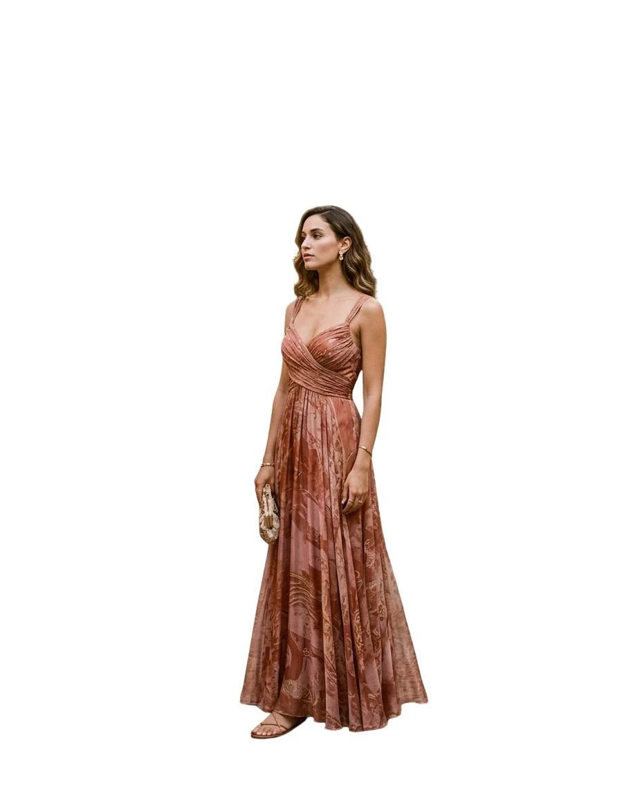 Gemma Deeks Style Guide: Formal attire Designer Summer Dresses in Moroco Summer 2026