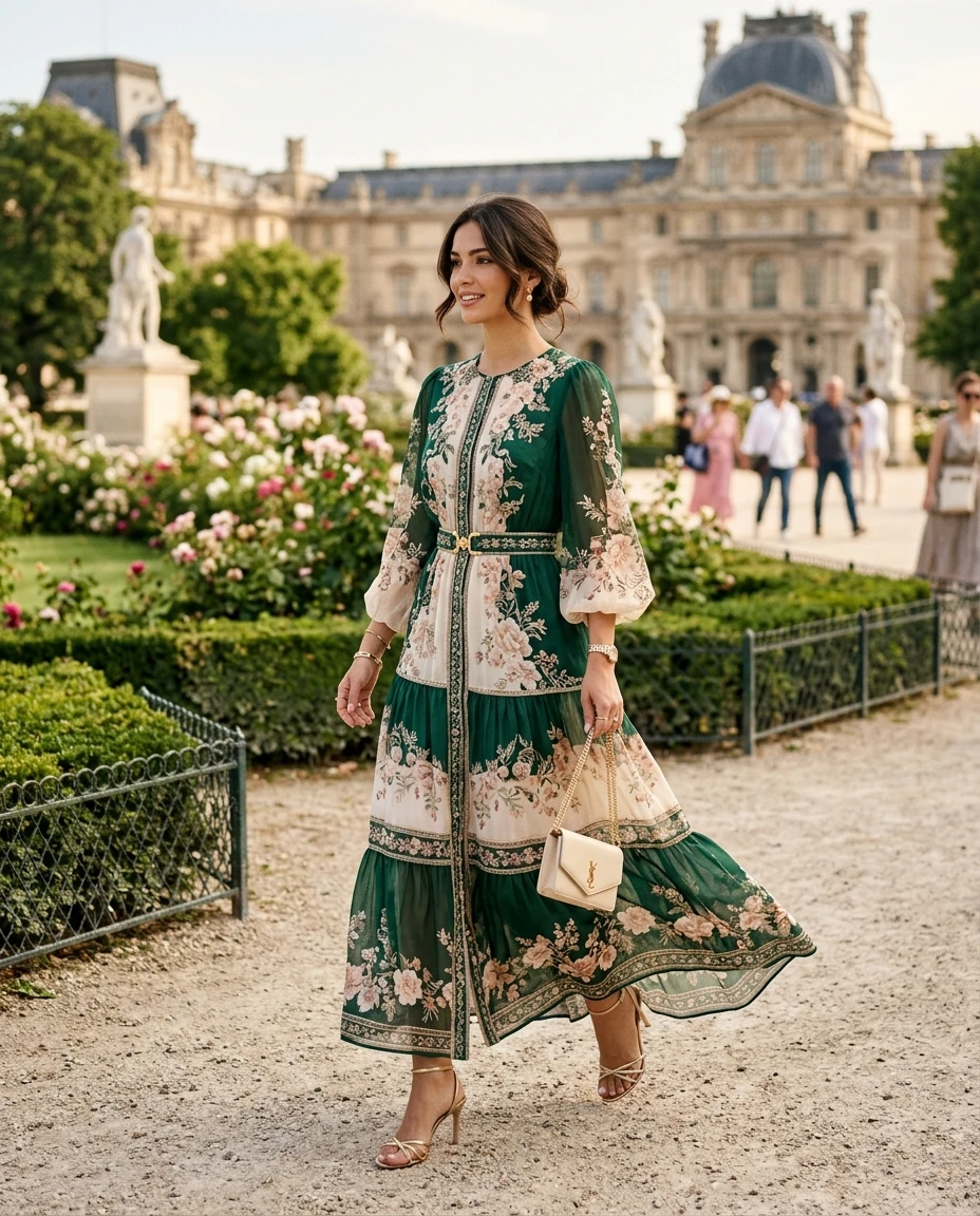 Gemma Deeks Style Guide: Formal attire Designer Summer Dresses in Paris Summer 2026