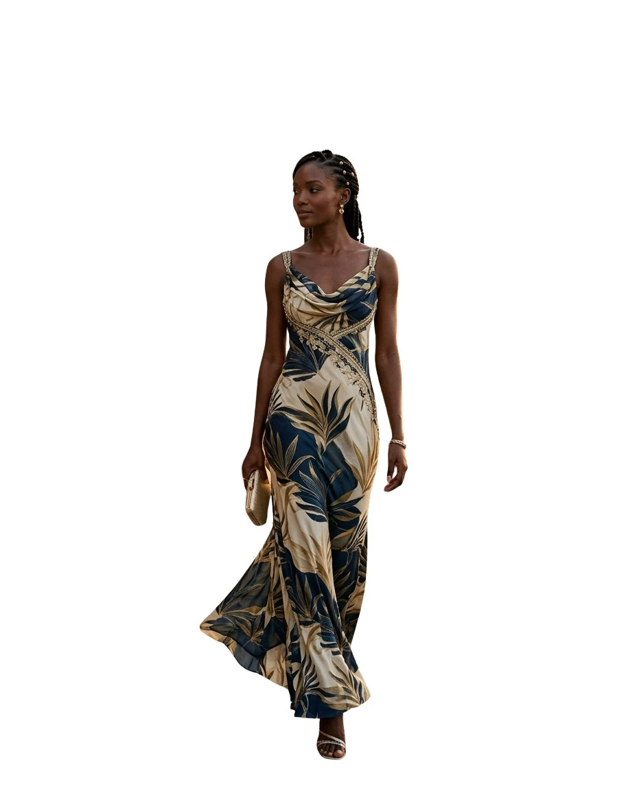 Gemma Deeks Style Guide: Formal attire Designer Summer Dresses in Zanzibar Summer 2026