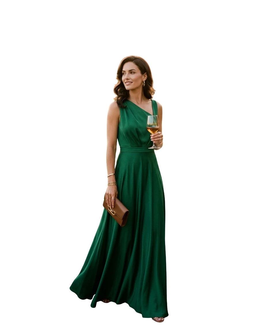 Gemma Deeks Style Guide: Formal attire dinner outfit in Napa Valley Summer 2026