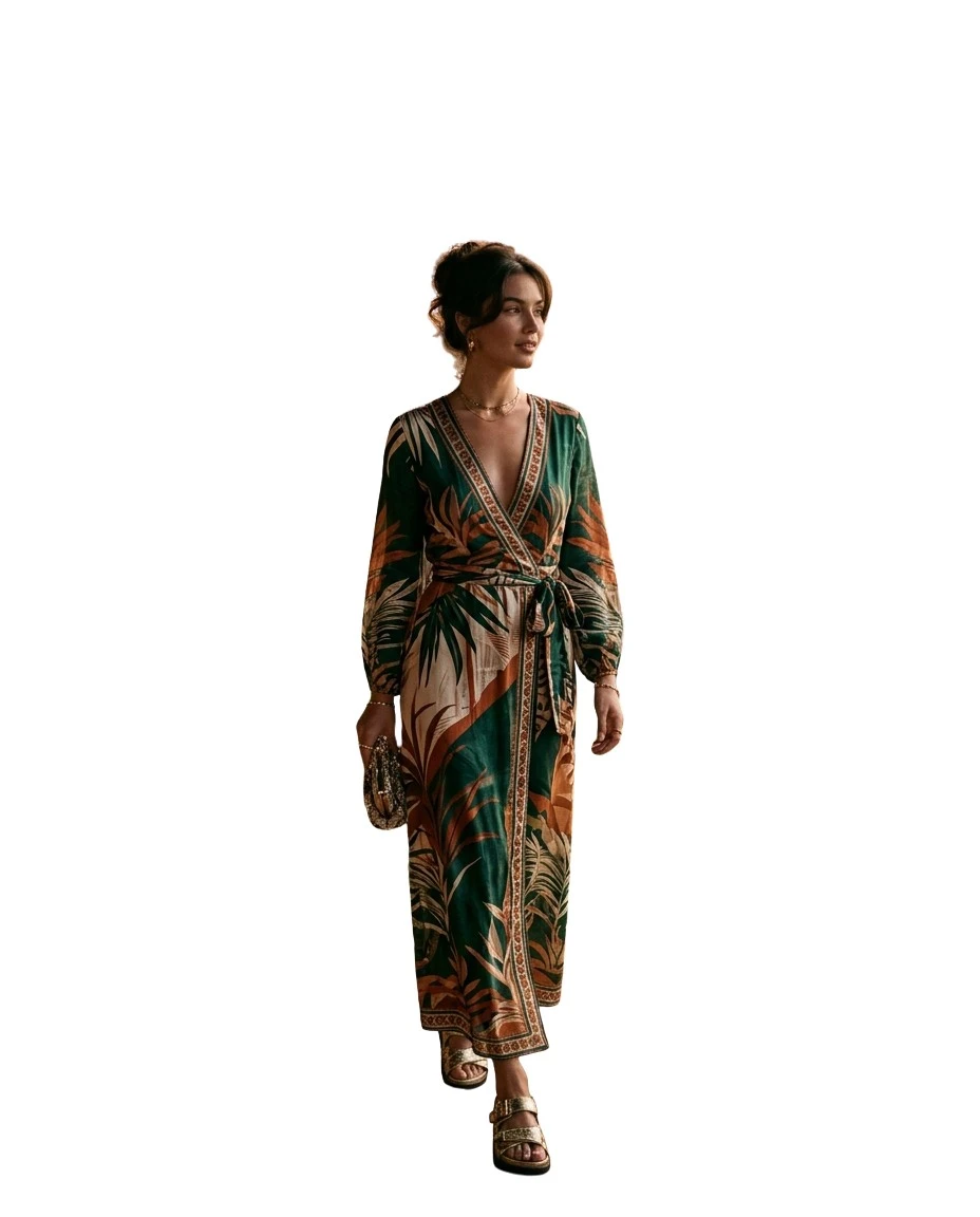 Gemma Deeks Style Guide: Formal attire dinner outfit in Thailand Summer 2026