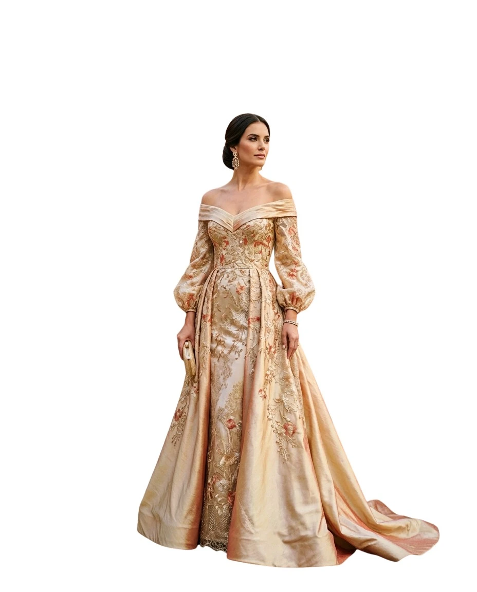 Gemma Deeks Style Guide: Formal attire gala gown in Mexico Summer 2026