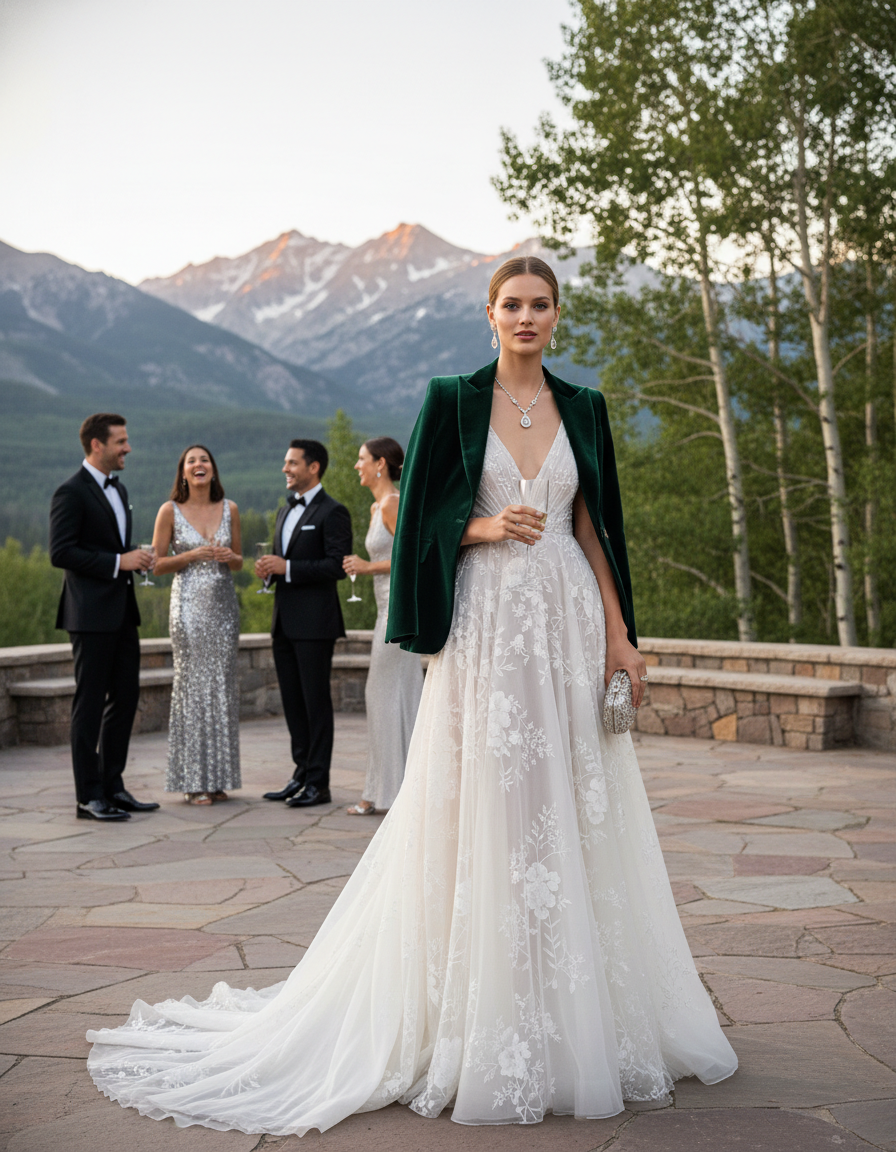 Gemma Deeks Style Guide: Formal attire Holiday parties in Aspen Summer 2026