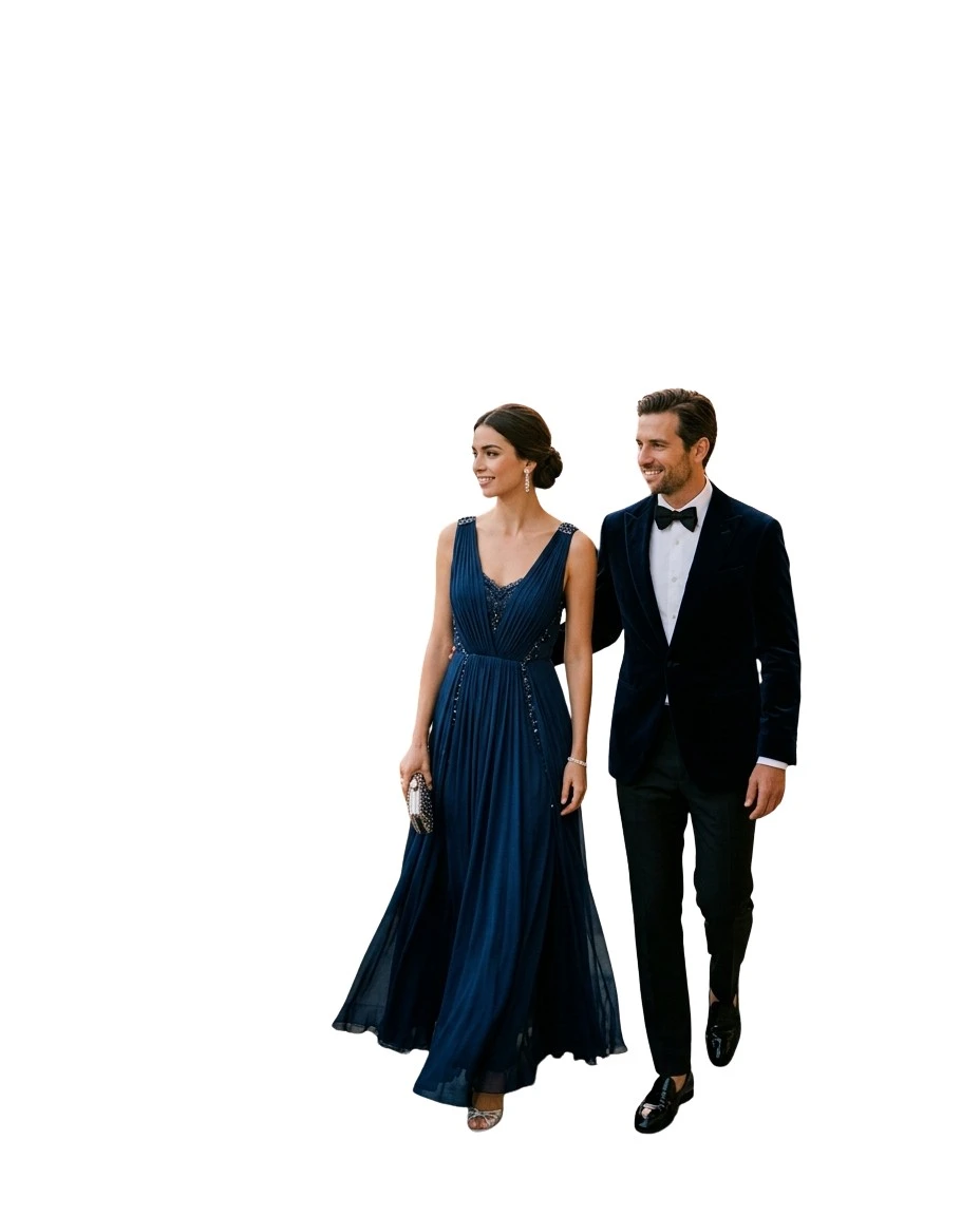 Gemma Deeks Style Guide: Formal attire Holiday parties in Lake Como Summer 2026