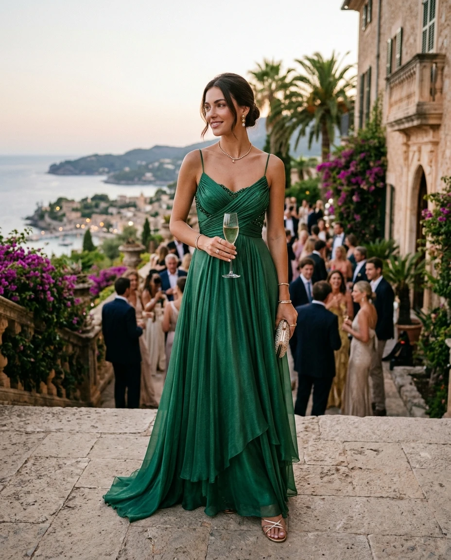 Gemma Deeks Style Guide: Formal attire Holiday parties in Majorca Summer 2026
