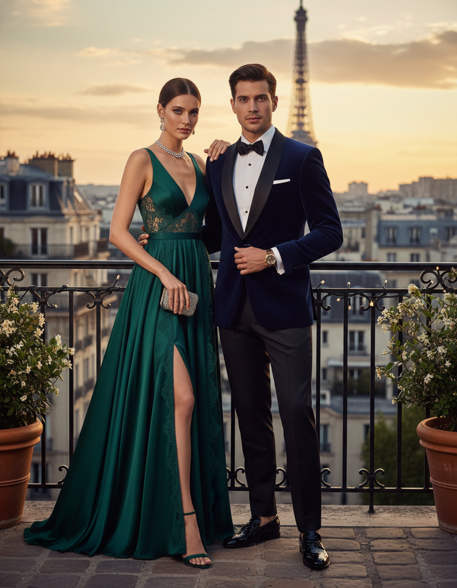 Gemma Deeks Style Guide: Formal attire Holiday parties in Paris Summer 2026