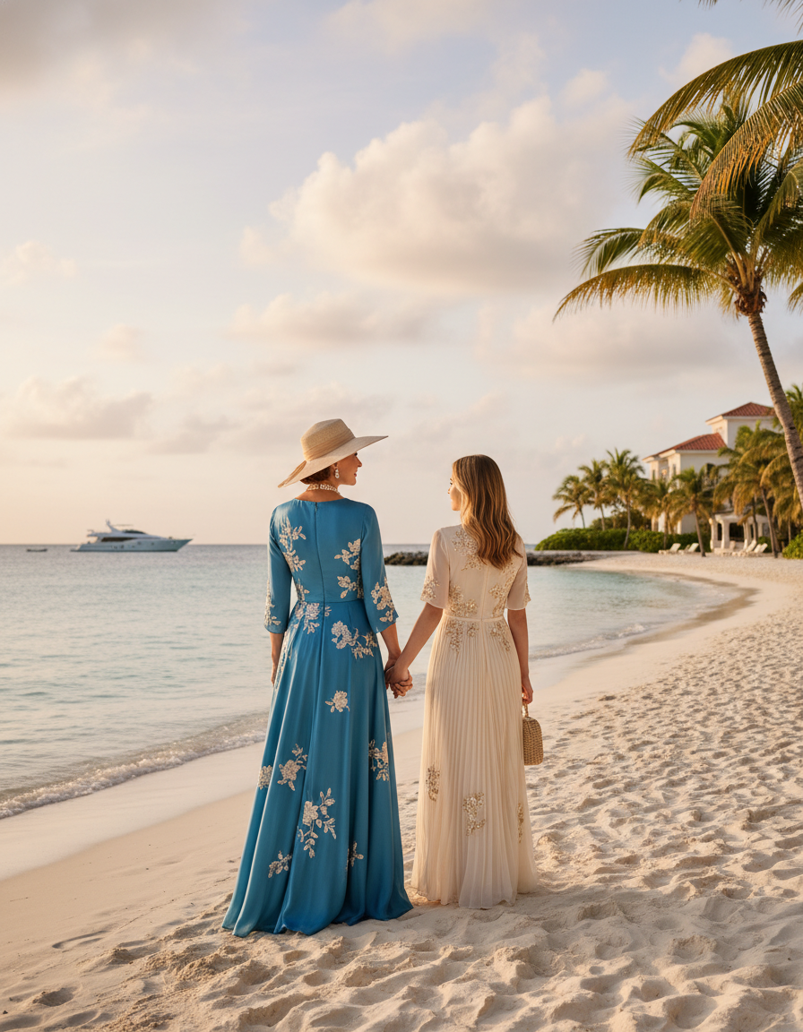 Gemma Deeks Style Guide: Formal attire Mother’s Day in Bahamas Summer 2026