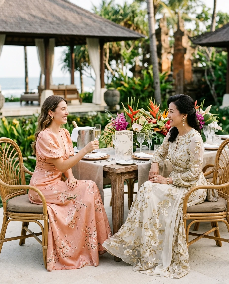 Gemma Deeks Style Guide: Formal attire Mother’s Day in Bali Summer 2026