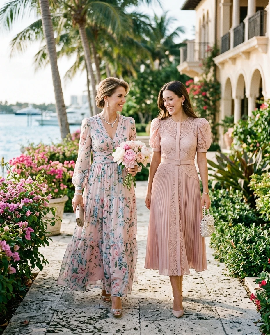Gemma Deeks Style Guide: Formal attire Mother’s Day in Florida Summer 2026