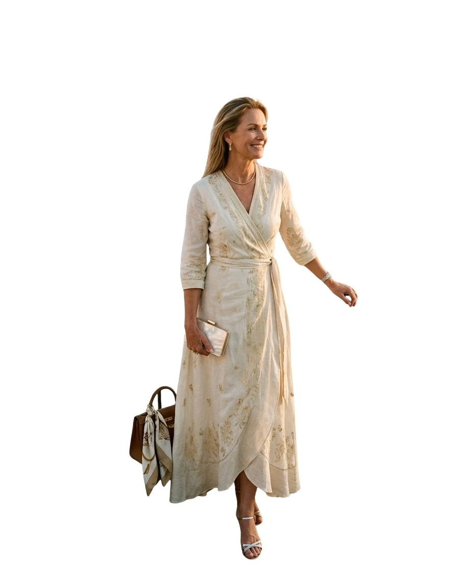 Gemma Deeks Style Guide: Formal attire Mother’s Day in Mykonos Summer 2026