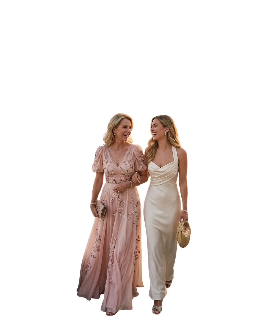 Gemma Deeks Style Guide: Formal attire Mother’s Day in Santorini Summer 2026