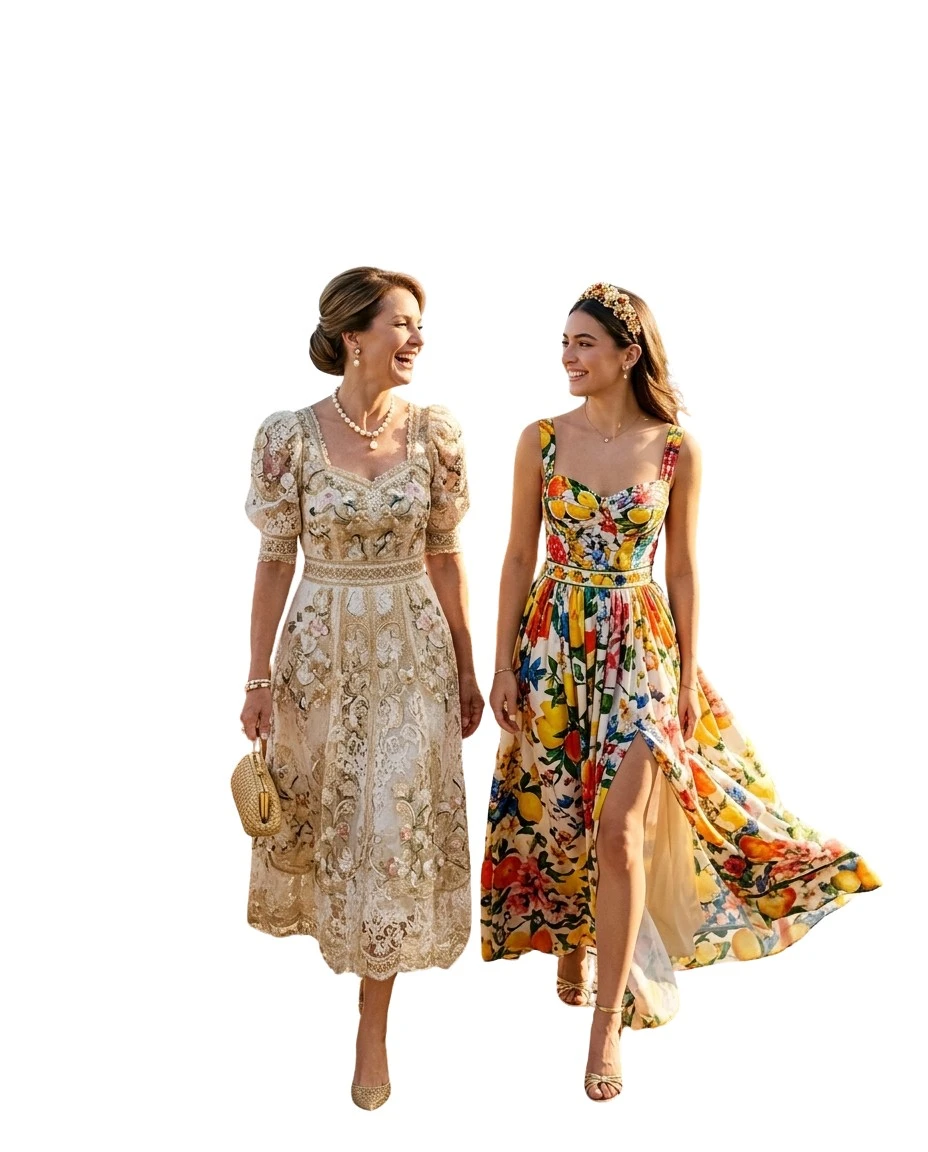 Gemma Deeks Style Guide: Formal attire Mother’s Day in Sicily Summer 2026
