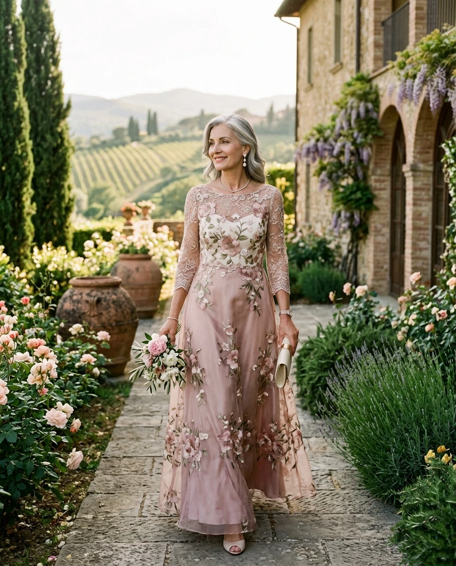 Gemma Deeks Style Guide: Formal attire Mother’s Day in Tuscany Summer 2026