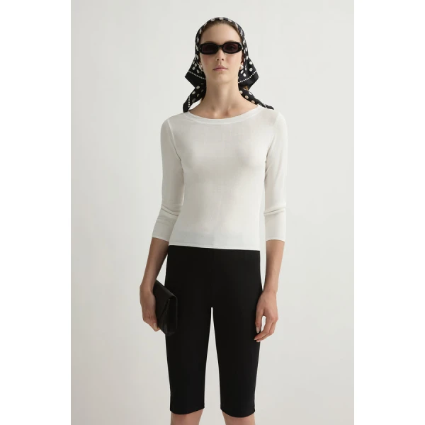 Posse Aimee Top – sustainable Tops in White from Australian designer at Coveti.