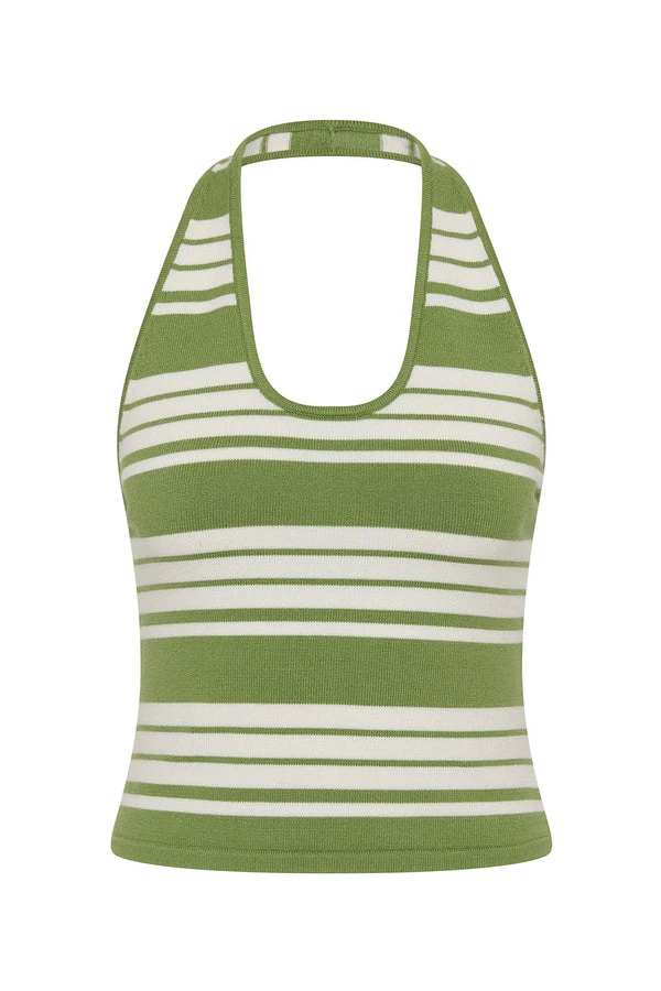 Posse Anna Halter Top – Minimalist Sustainable Tops | Coveti Anna Halter Top - Image 1