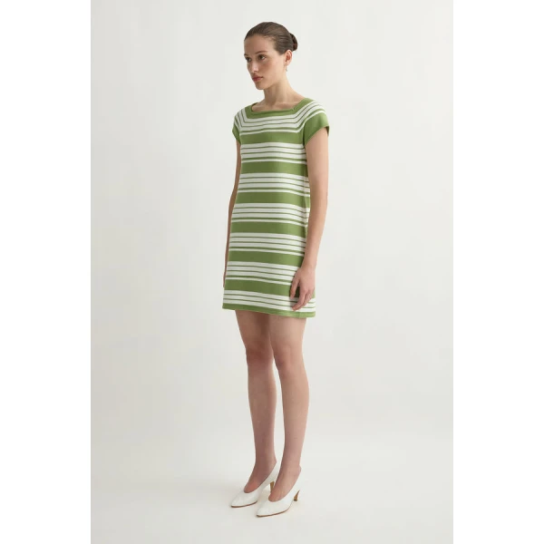 Posse Anna Mini Dress – sustainable Dresses in Green from Australian designer at Coveti.