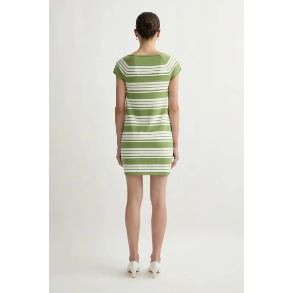 Posse Anna Mini Dress – sustainable Dresses in Green from Australian designer at Coveti.