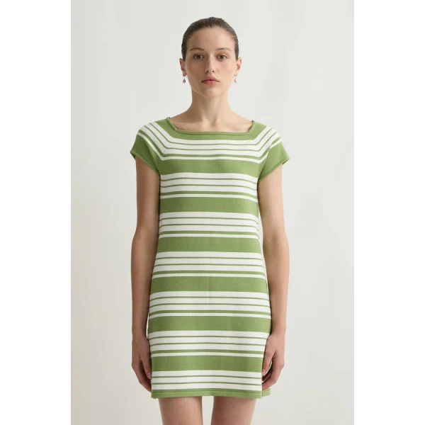 Posse Anna Mini Dress – sustainable Dresses in Green from Australian designer at Coveti.