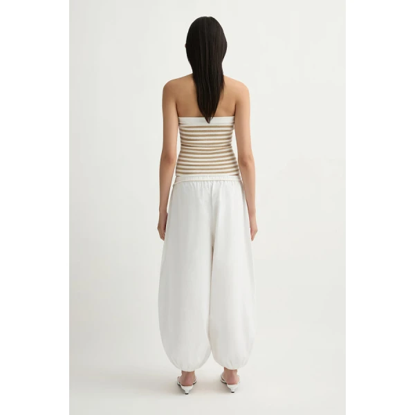 Posse Beau Pant – sustainable Pants in White from Australian designer at Coveti.
