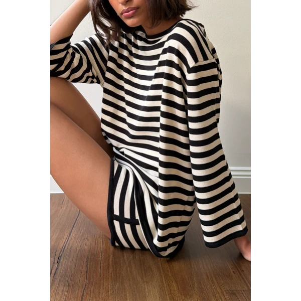 Posse Darcy Long Sleeve Top – sustainable Tops in Black from Australian designer at Coveti.
