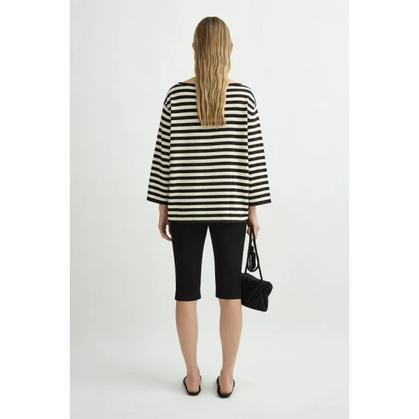 Posse Darcy Long Sleeve Top – sustainable Tops in Black from Australian designer at Coveti.