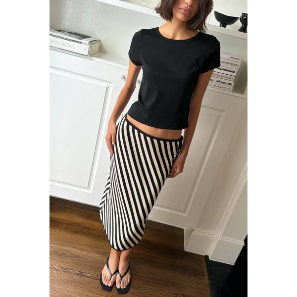 Posse Darcy Skirt – sustainable Skirts in Black from Australian designer at Coveti.