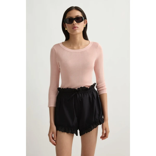 Posse Ezra Short – sustainable Shorts in Black from Australian designer at Coveti.