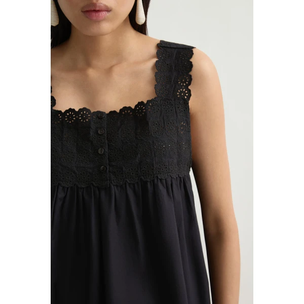 Posse Ezra Tunic – sustainable Dresses in Black from Australian designer at Coveti.